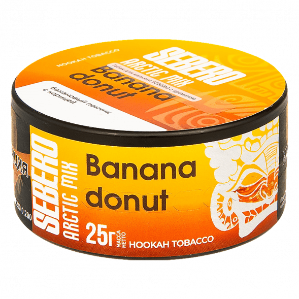 Табак Sebero Arctic Mix - Banana Donut (Банана Донат, 25 грамм) купить в Санкт-Петербурге