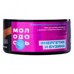 Табак Молодость - Деревенская Дискотека до Утра (Энергетик и Бузина, 25 грамм)