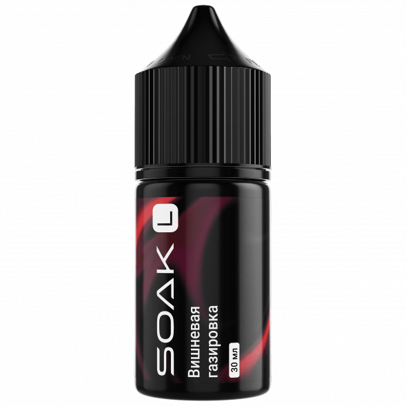 Жидкость SOAK L30 - Dr. Cherry (Вишнёвая Газировка, 30 мл, 2 мг) купить в Санкт-Петербурге