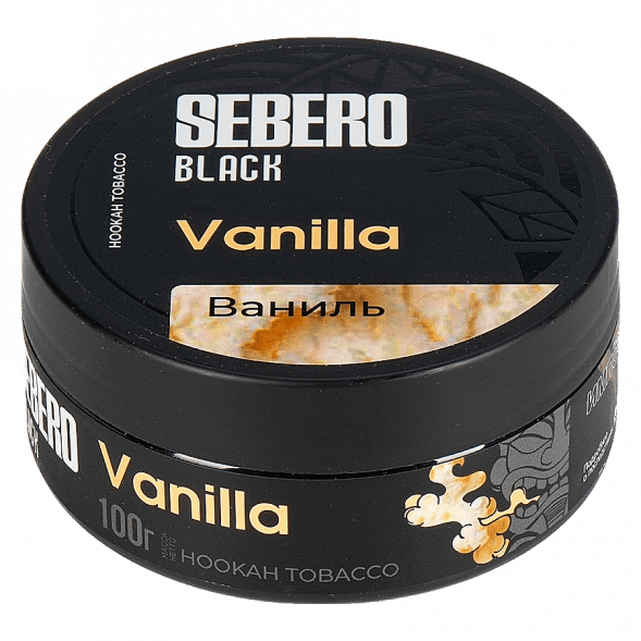Табак Sebero Black - Vanilla (Ваниль, 100 грамм) купить в Санкт-Петербурге