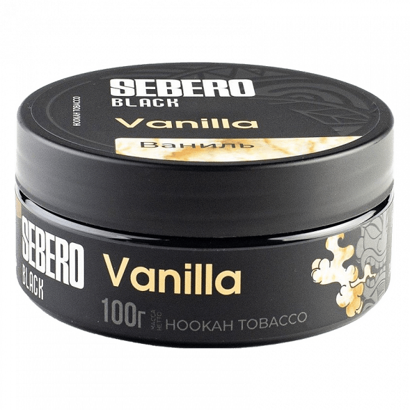 Табак Sebero Black - Vanilla (Ваниль, 100 грамм) купить в Санкт-Петербурге