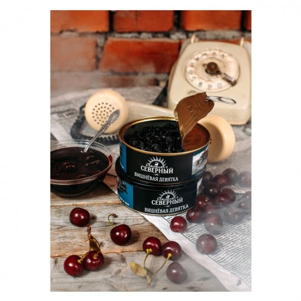 Табак Северный - Вишневая Девятка (40 грамм) купить в Санкт-Петербурге