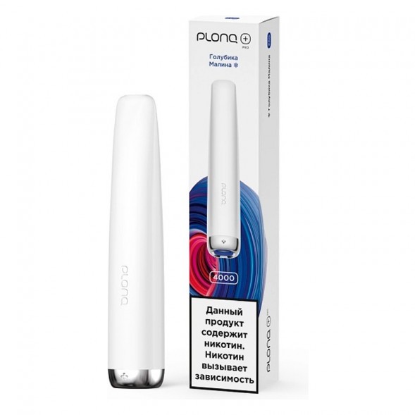 PLONQ PLUS PRO - Голубика Малина (Blueberry Raspberry, 4000 затяжек) купить в Санкт-Петербурге