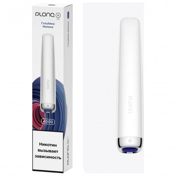 PLONQ PLUS PRO - Голубика Малина (Blueberry Raspberry, 4000 затяжек) купить в Санкт-Петербурге