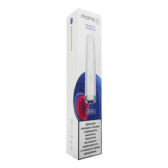 PLONQ PLUS PRO - Голубика Малина (Blueberry Raspberry, 4000 затяжек) купить в Санкт-Петербурге