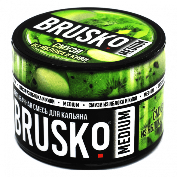 Смесь Brusko Medium - Смузи из Яблока и Киви (50 грамм) купить в Санкт-Петербурге