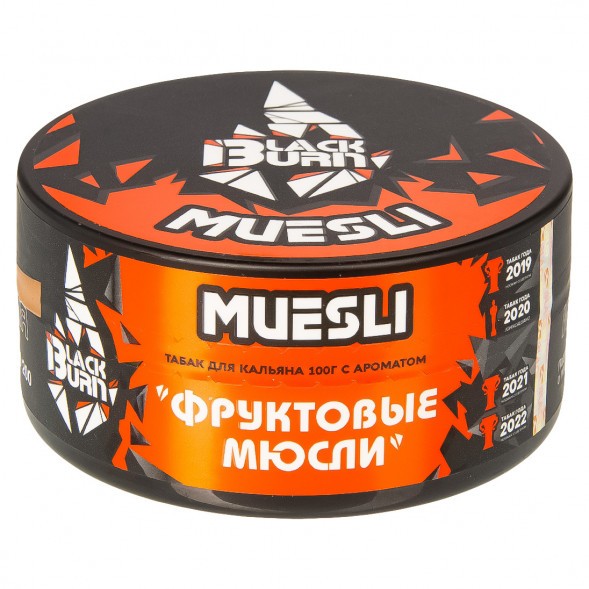 Табак BlackBurn - Muesli (Фруктовые Мюсли, 100 грамм) купить в Санкт-Петербурге