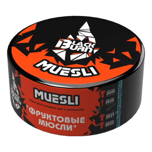 Табак BlackBurn - Muesli (Фруктовые Мюсли, 100 грамм) купить в Санкт-Петербурге
