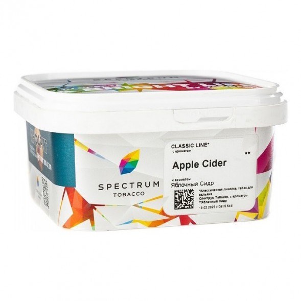 Табак Spectrum - Apple Cider (Яблочный Сидр, 200 грамм) купить в Санкт-Петербурге