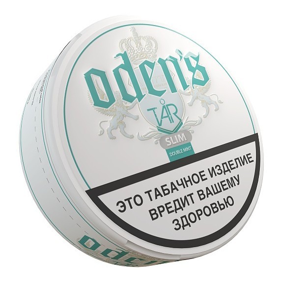 Табак жевательный ODENS - TAR Double Mint Slim (10 грамм, Россия) купить в Санкт-Петербурге