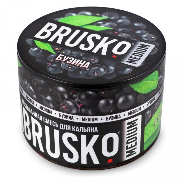 Смесь Brusko Medium - Бузина (50 грамм) купить в Санкт-Петербурге