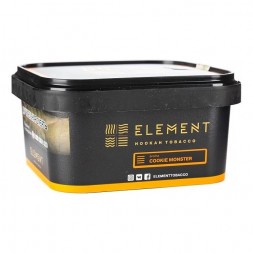 Табак Element Земля - Cookie Monster NEW (Земляничное Печенье, 200 грамм)