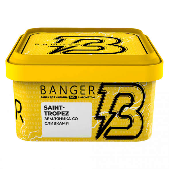 Табак Banger - Saint-Tropez (Земляника со Сливками, 200 грамм) купить в Санкт-Петербурге