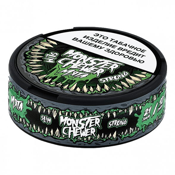 Табак жевательный Monster Chewer - Мята (10 грамм) купить в Санкт-Петербурге