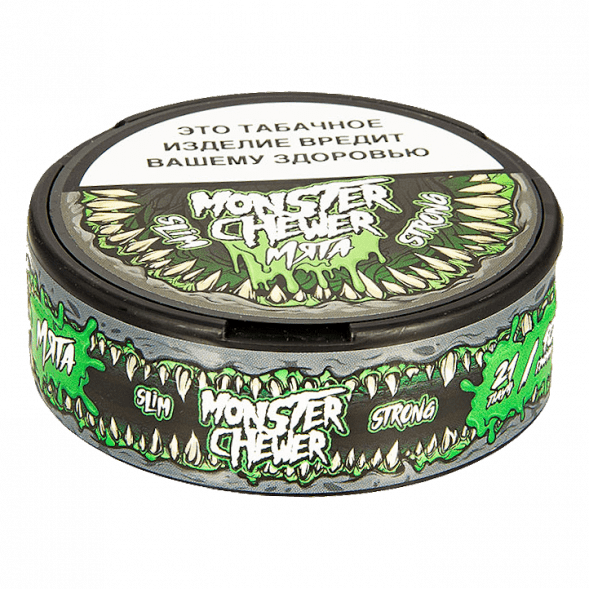 Табак жевательный Monster Chewer - Мята (10 грамм) купить в Санкт-Петербурге