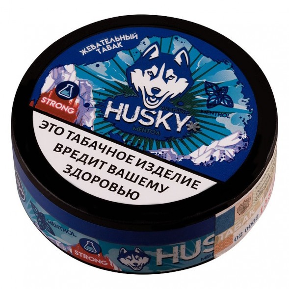Табак жевательный HUSKY - Strong Menthol (Ментол) купить в Санкт-Петербурге