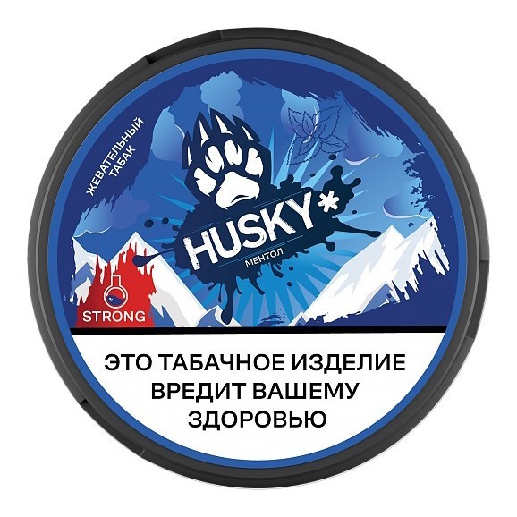 Табак жевательный HUSKY - Strong Menthol (Ментол) купить в Санкт-Петербурге