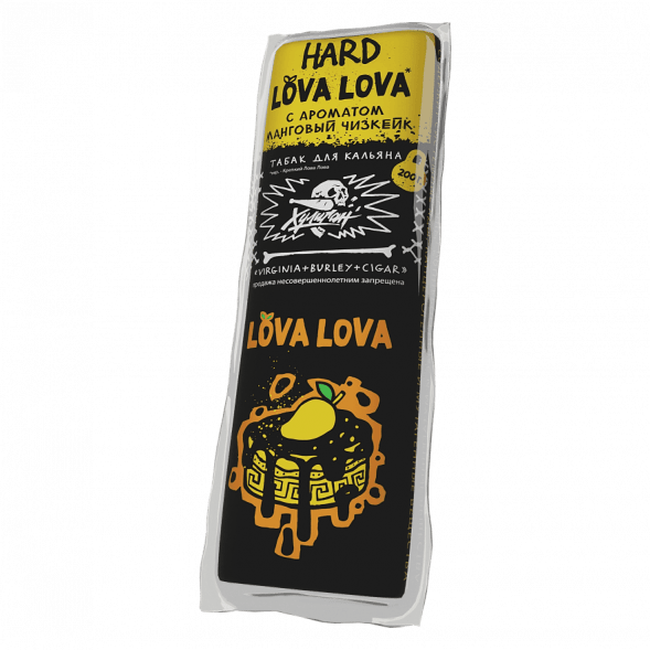 Табак Хулиган Hard - LOVA LOVA (Манговый Чизкейк, 200 грамм) купить в Санкт-Петербурге