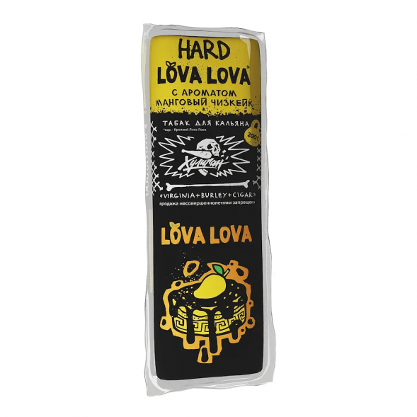 Табак Хулиган Hard - LOVA LOVA (Манговый Чизкейк, 200 грамм) купить в Санкт-Петербурге