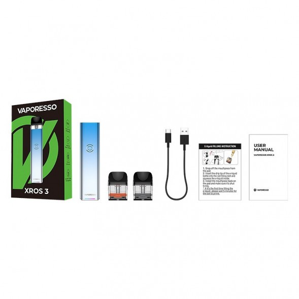 Электронная сигарета Vaporesso XROS 3 - Fresh Green купить в Санкт-Петербурге