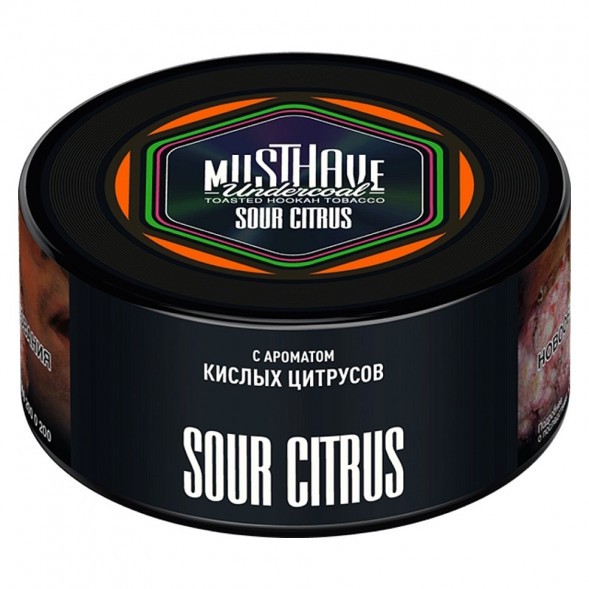 Табак Must Have - Sour Citrus (Кислый Цитрус, 125 грамм) купить в Санкт-Петербурге