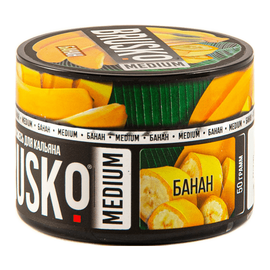 Смесь Brusko Medium - Банан (50 грамм) купить в Санкт-Петербурге