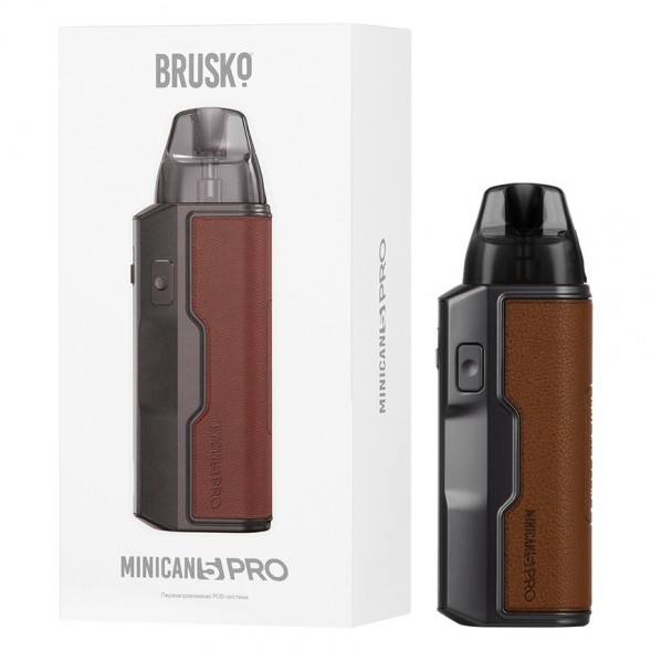 Электронная сигарета Brusko - Minican 5 PRO (Коричневый Графит) купить в Санкт-Петербурге