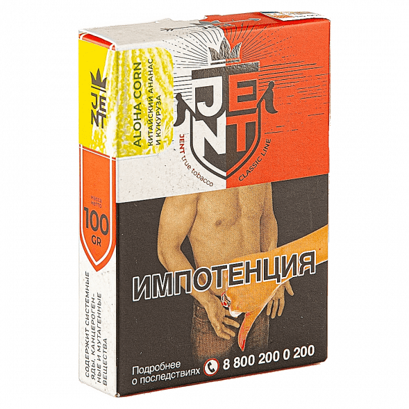 Табак Jent - Aloha Corn (Китайский Ананас и Кукуруза, 100 грамм) купить в Санкт-Петербурге