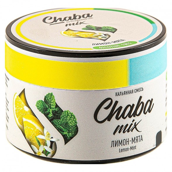 Смесь Chaba Mix - Lemon-Mint (Лимон и Мята, 40 грамм) купить в Санкт-Петербурге
