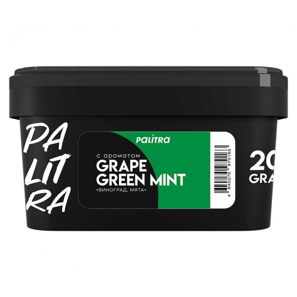 Табак Palitra - Grape Green Mint (Виноград Мята, 200 грамм) купить в Санкт-Петербурге