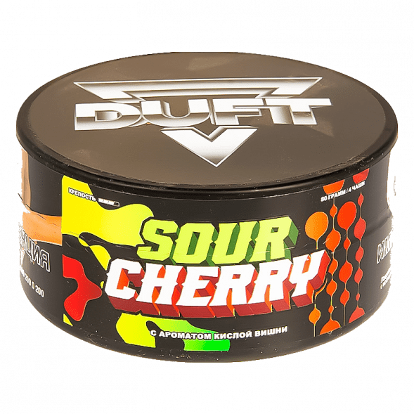 Табак Duft - Sour Cherry (Кислая Вишня, 80 грамм) купить в Санкт-Петербурге