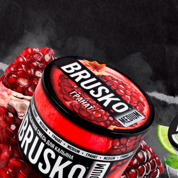 Смесь Brusko Medium - Гранат (250 грамм) купить в Санкт-Петербурге
