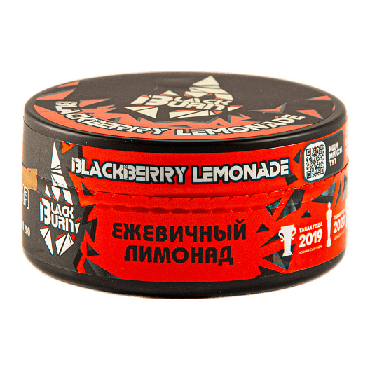 Табак BlackBurn - Blackberry Lemonade (Ежевичный Лимонад, 100 грамм) купить в Санкт-Петербурге