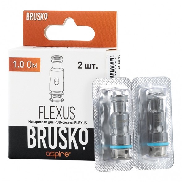 Испарители для Brusko Flexus (AF Mesh Coil, 1 Ом, 2 шт.) купить в Санкт-Петербурге