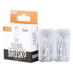 Испарители для Brusko Flexus (AF Mesh Coil, 1 Ом, 2 шт.)