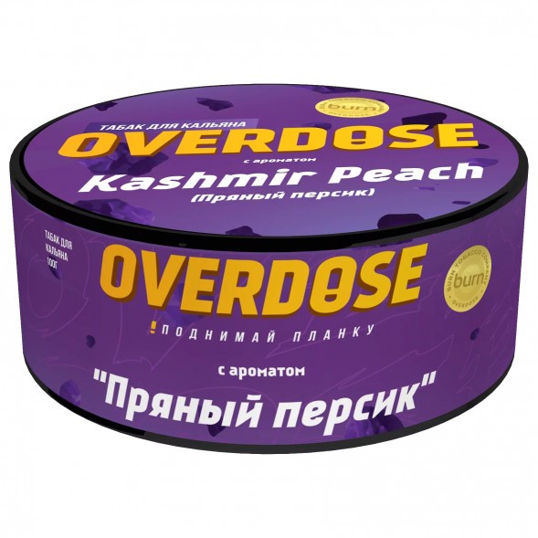 Табак Overdose - Kashmir Peach (Пряный Персик, 100 грамм) купить в Санкт-Петербурге