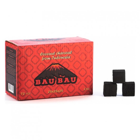 Уголь Bau Bau - Big Cubes (25 мм, 72 кубика, Красный) купить в Санкт-Петербурге