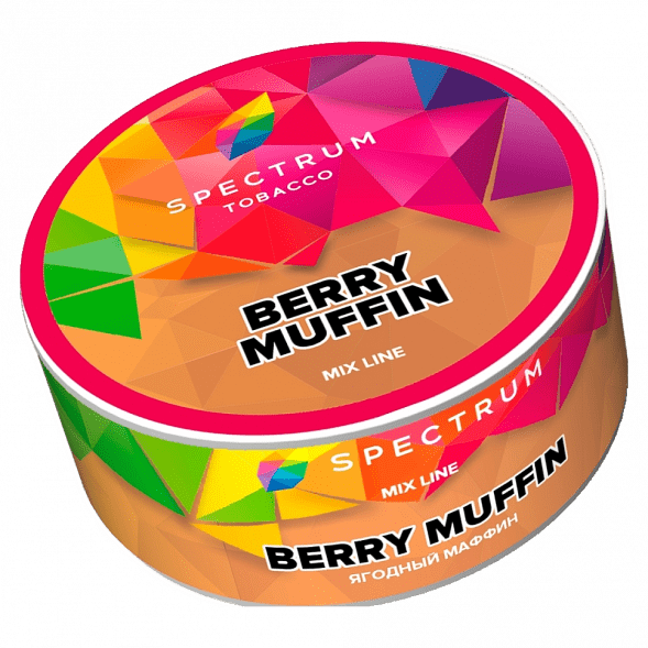 Табак Spectrum Mix Line - Berry Muffin (Ягодный Маффин, 25 грамм) купить в Санкт-Петербурге