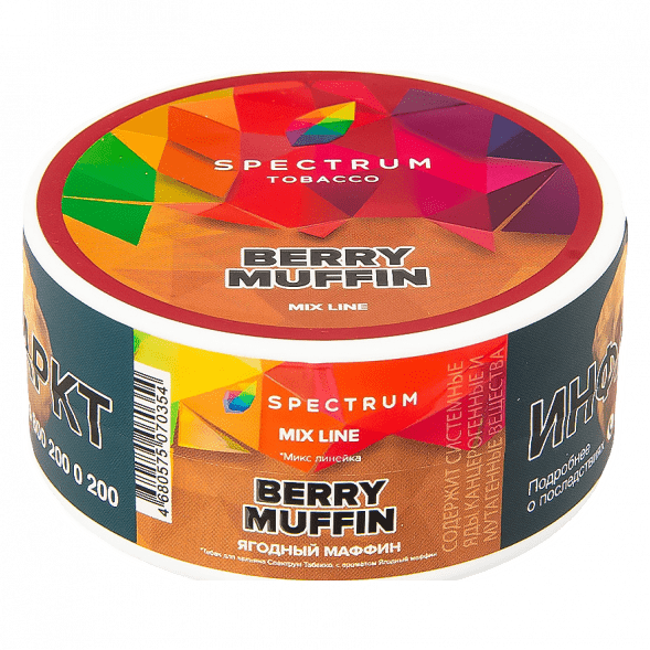 Табак Spectrum Mix Line - Berry Muffin (Ягодный Маффин, 25 грамм) купить в Санкт-Петербурге