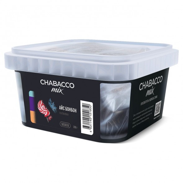 Смесь Chabacco MIX MEDIUM - Ice Bonbon (Айс Бонбон, 200 грамм) купить в Санкт-Петербурге