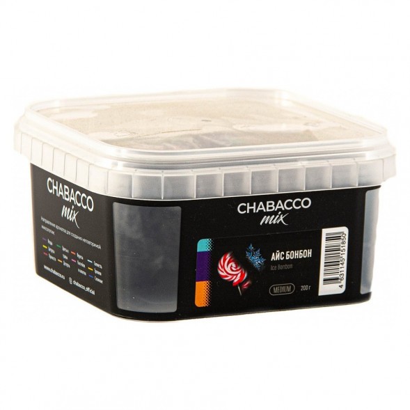 Смесь Chabacco MIX MEDIUM - Ice Bonbon (Айс Бонбон, 200 грамм) купить в Санкт-Петербурге