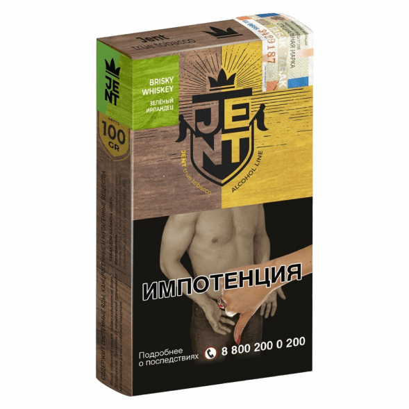 Табак Jent - Brisky Whiskey (Пряный Виски, 100 грамм) купить в Санкт-Петербурге