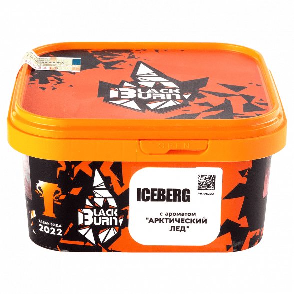 Табак BlackBurn - Iceberg (Арктический Лёд, 200 грамм) купить в Санкт-Петербурге