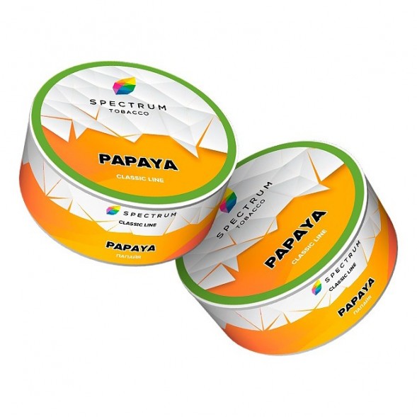 Табак Spectrum - Papaya (Папайя, 100 грамм) купить в Санкт-Петербурге