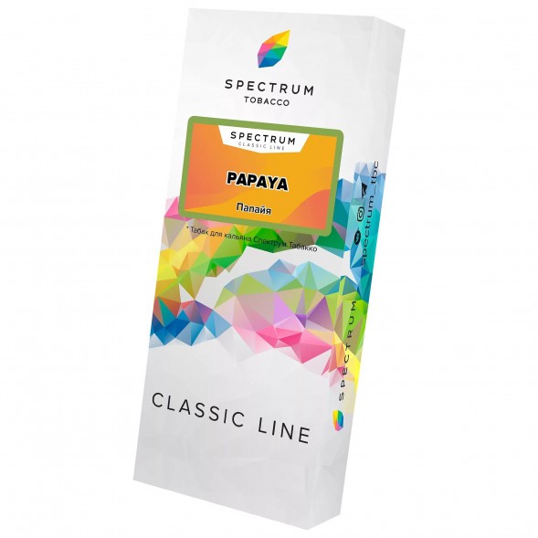 Табак Spectrum - Papaya (Папайя, 100 грамм) купить в Санкт-Петербурге