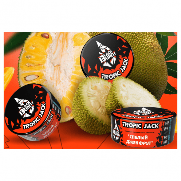 Табак BlackBurn - Tropic Jack (Спелый Джекфрут, 200 грамм) купить в Санкт-Петербурге