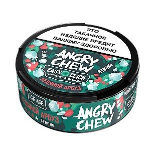 Табак жевательный Angry Chew Slim Strong Easy Click - Ледяной Арбуз (12 грамм) купить в Санкт-Петербурге