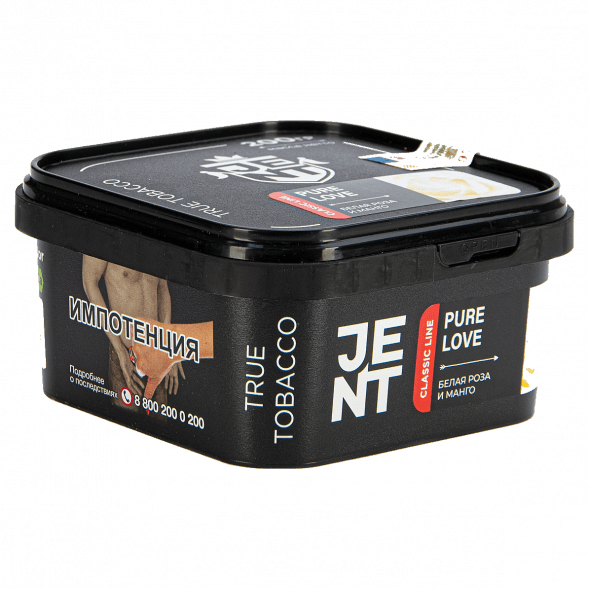 Табак Jent - Pure Love (Белая Роза и Манго, 200 грамм) купить в Санкт-Петербурге