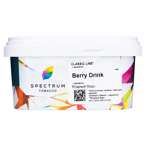 Табак Spectrum - Berry Drink (Ягодный Морс, 200 грамм) купить в Санкт-Петербурге