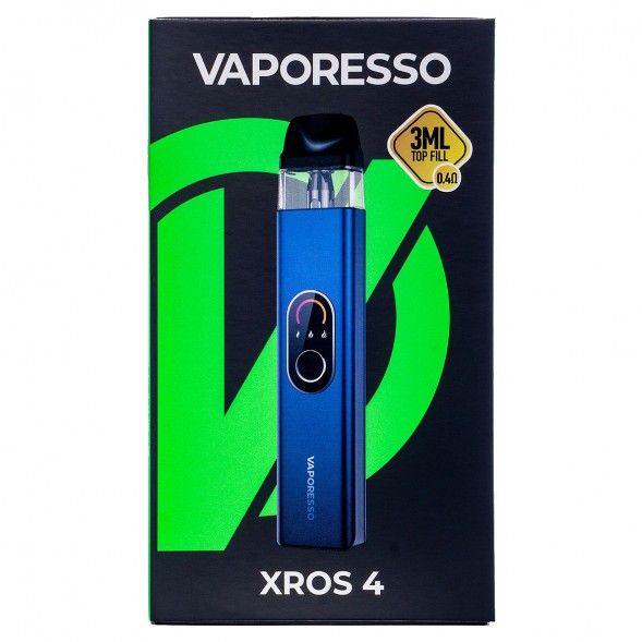 Электронная сигарета Vaporesso XROS 4 - Blue (Синяя) купить в Санкт-Петербурге